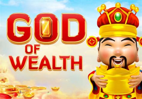 God of Wealth slot game machine .